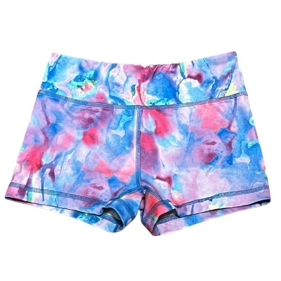 Live Love Dream Aeropostale Colorful Biker Shorts, Size S - Picture 1 of 7